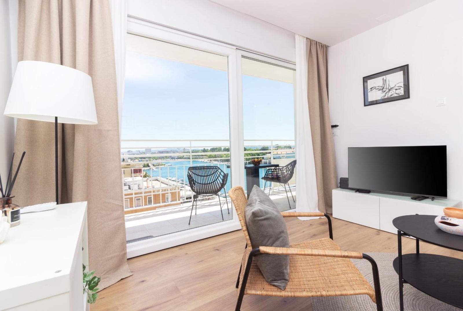 Sea View Mia Apartment Just Renovated Zadar Exterior foto